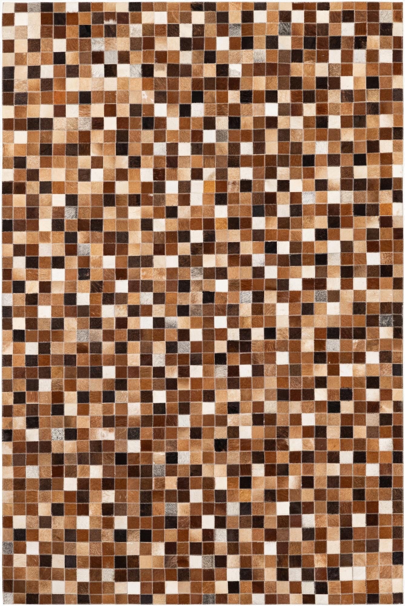  4' x 6' Cowhide Stocks Rug