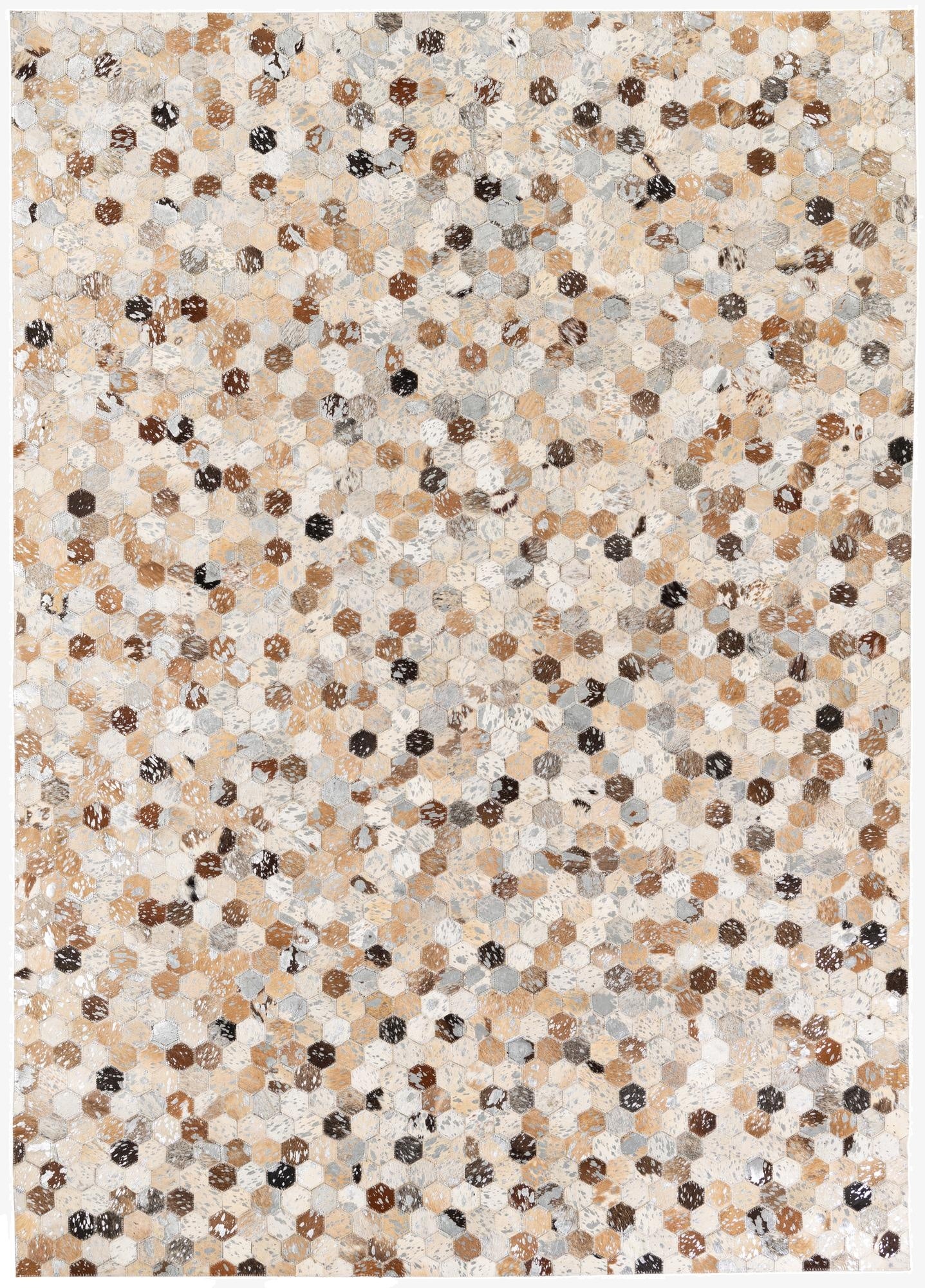  5' 4 x 7' 6 Cowhide Stocks Rug