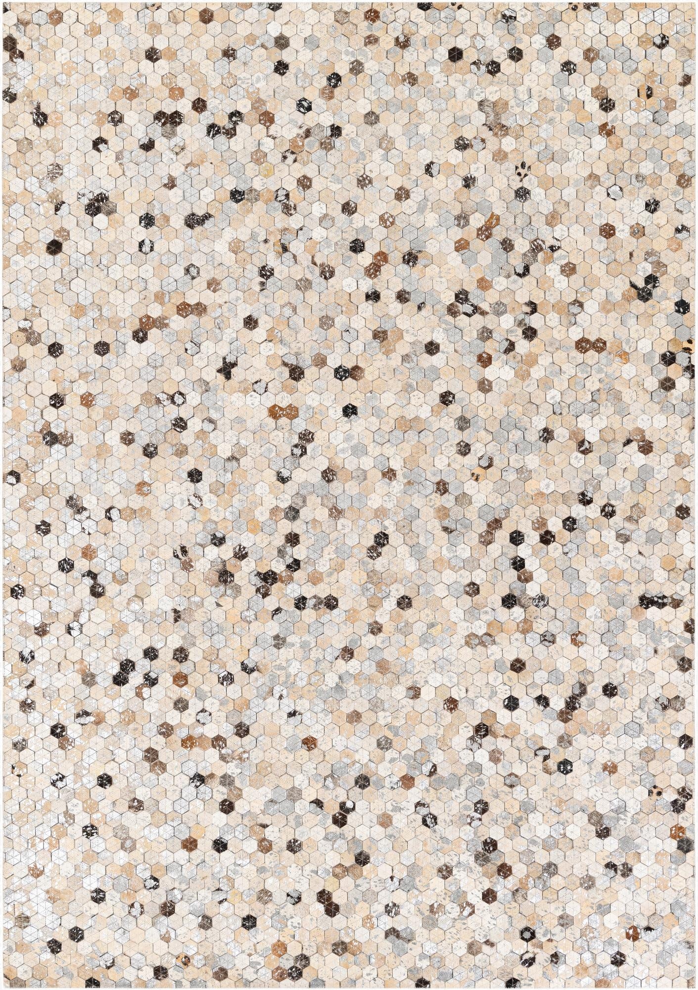  5' 4 x 7' 6 Cowhide Stocks Rug