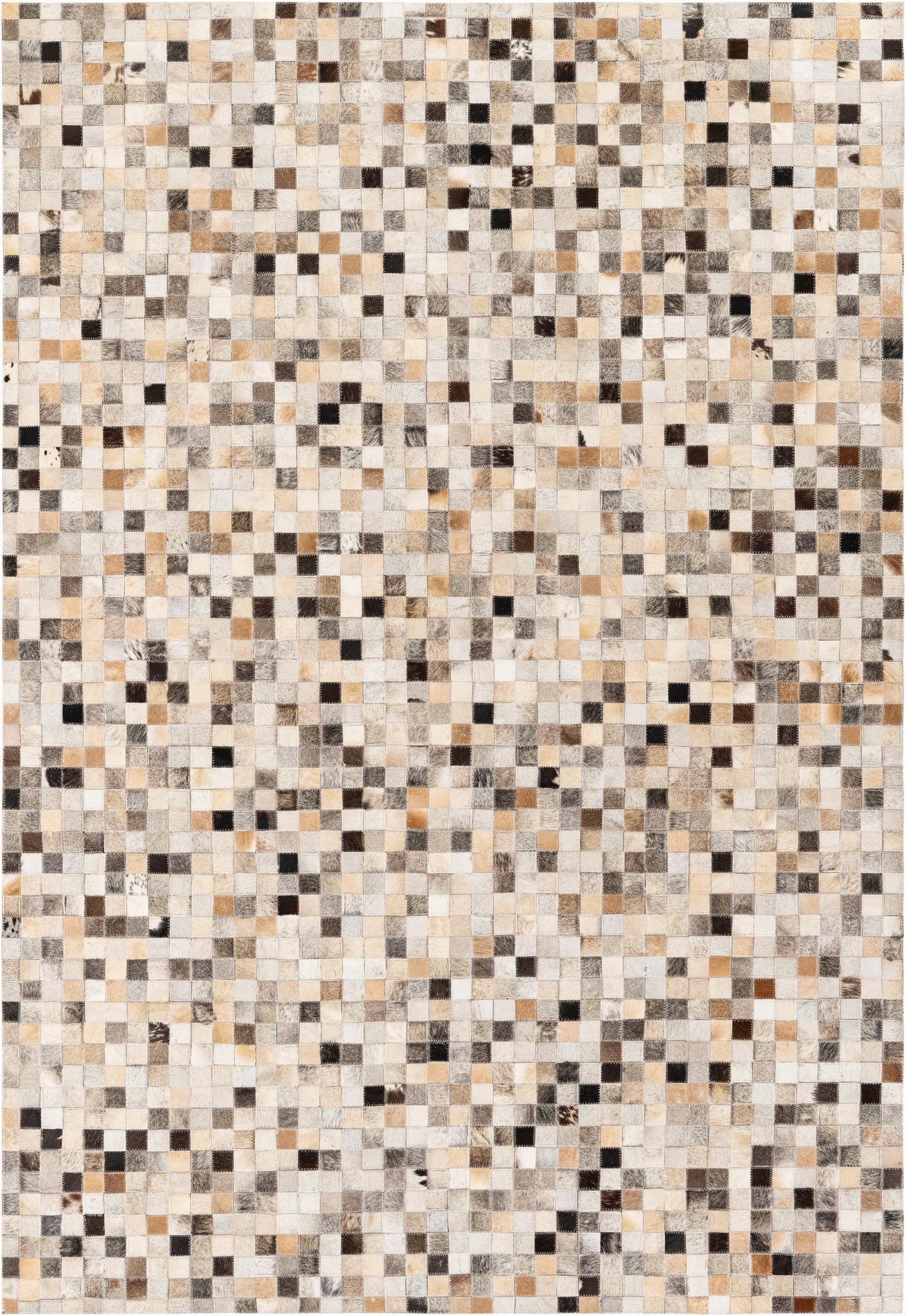  5' 2 x 7' 6 Cowhide Stocks Rug