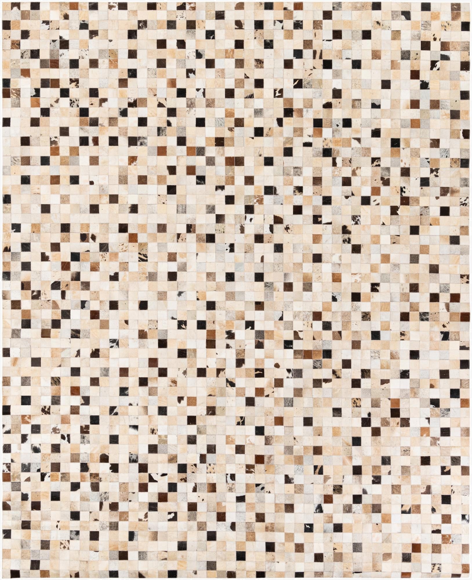  8' x 9' 11 Cowhide Stocks Rug