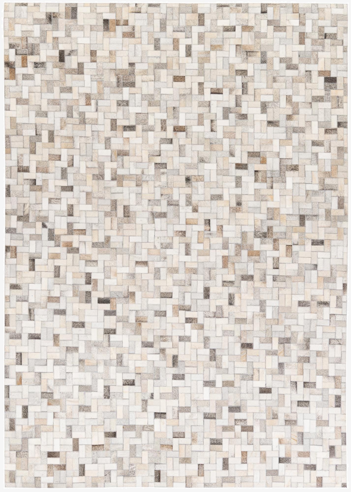  5' 7 x 7' 10 Cowhide Stocks Rug