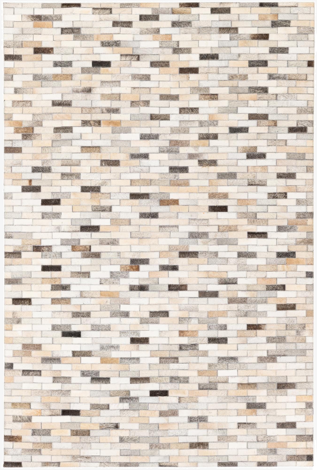  4' x 6' Cowhide Stocks Rug