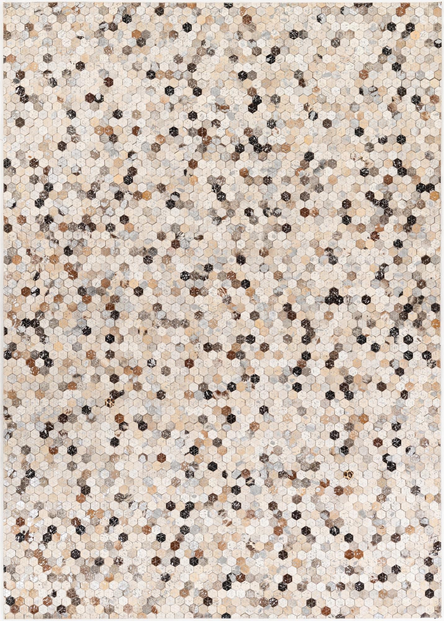  5' 4 x 7' 6 Cowhide Stocks Rug