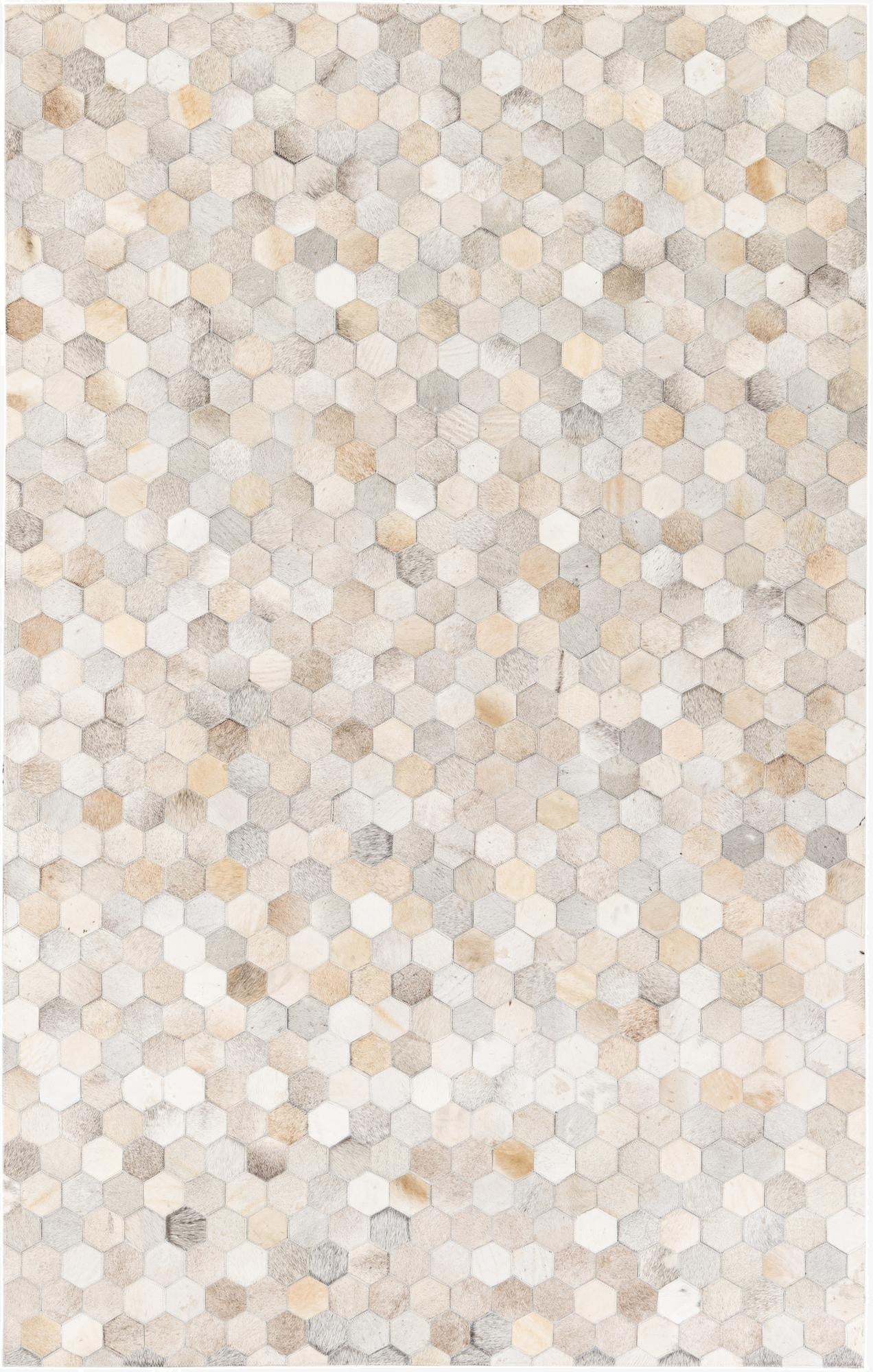  5' x 8' Cowhide Stocks Rug