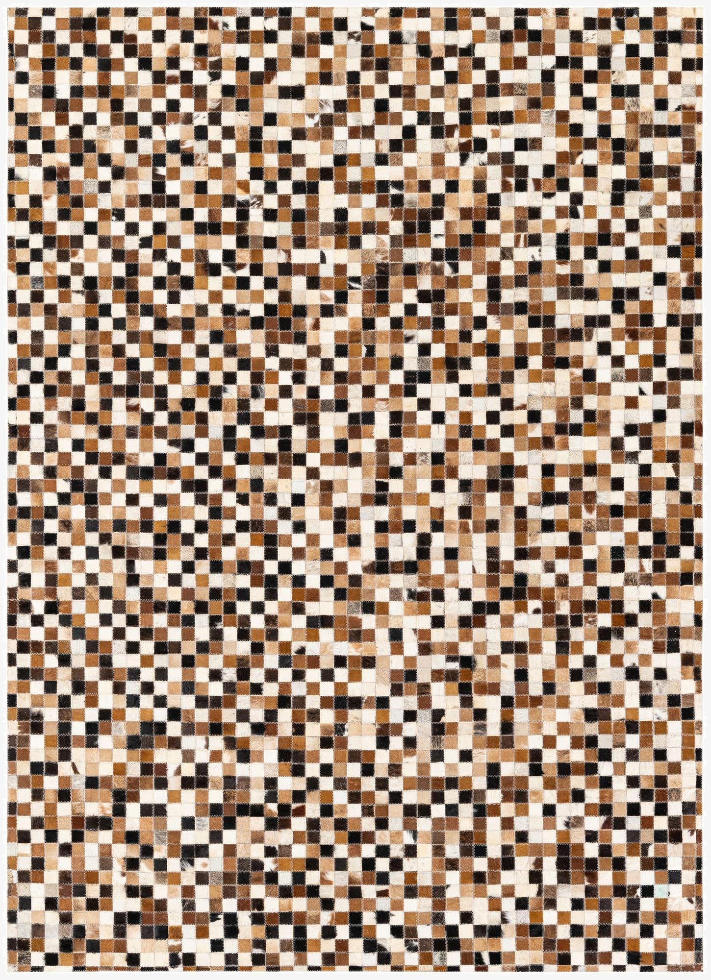  5' 5 x 7' 6 Cowhide Stocks Rug