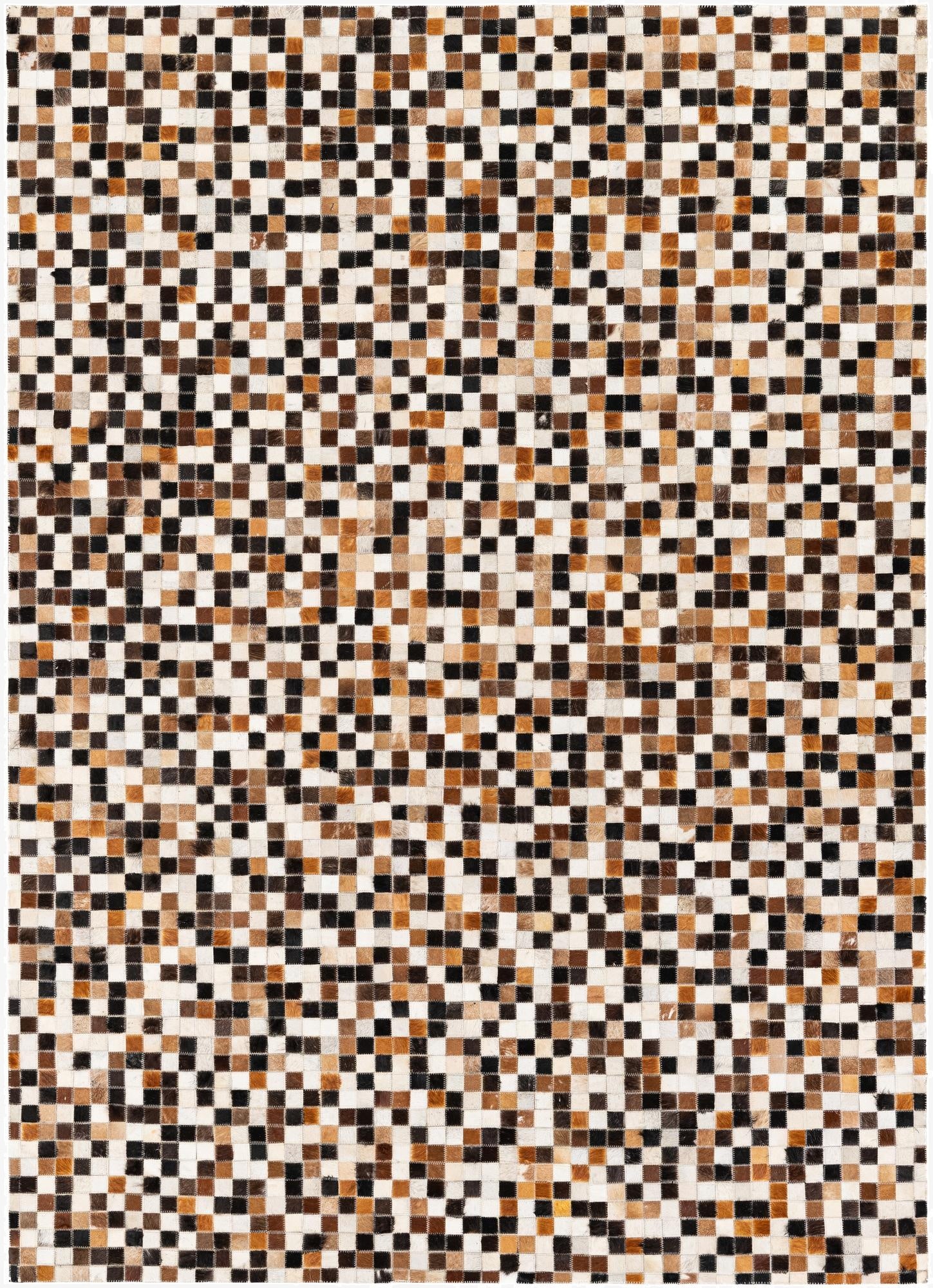  5' 6 x 7' 8 Cowhide Stocks Rug