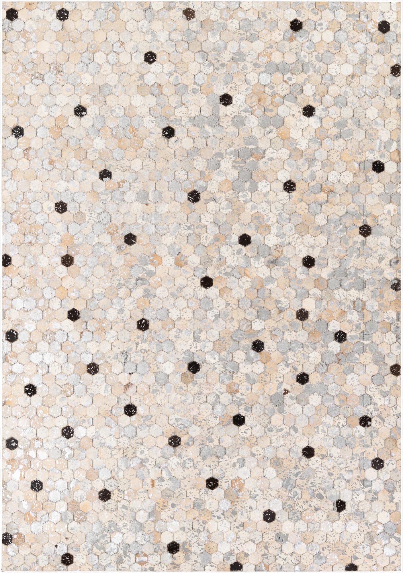  5' 5 x 7' 9 Cowhide Stocks Rug