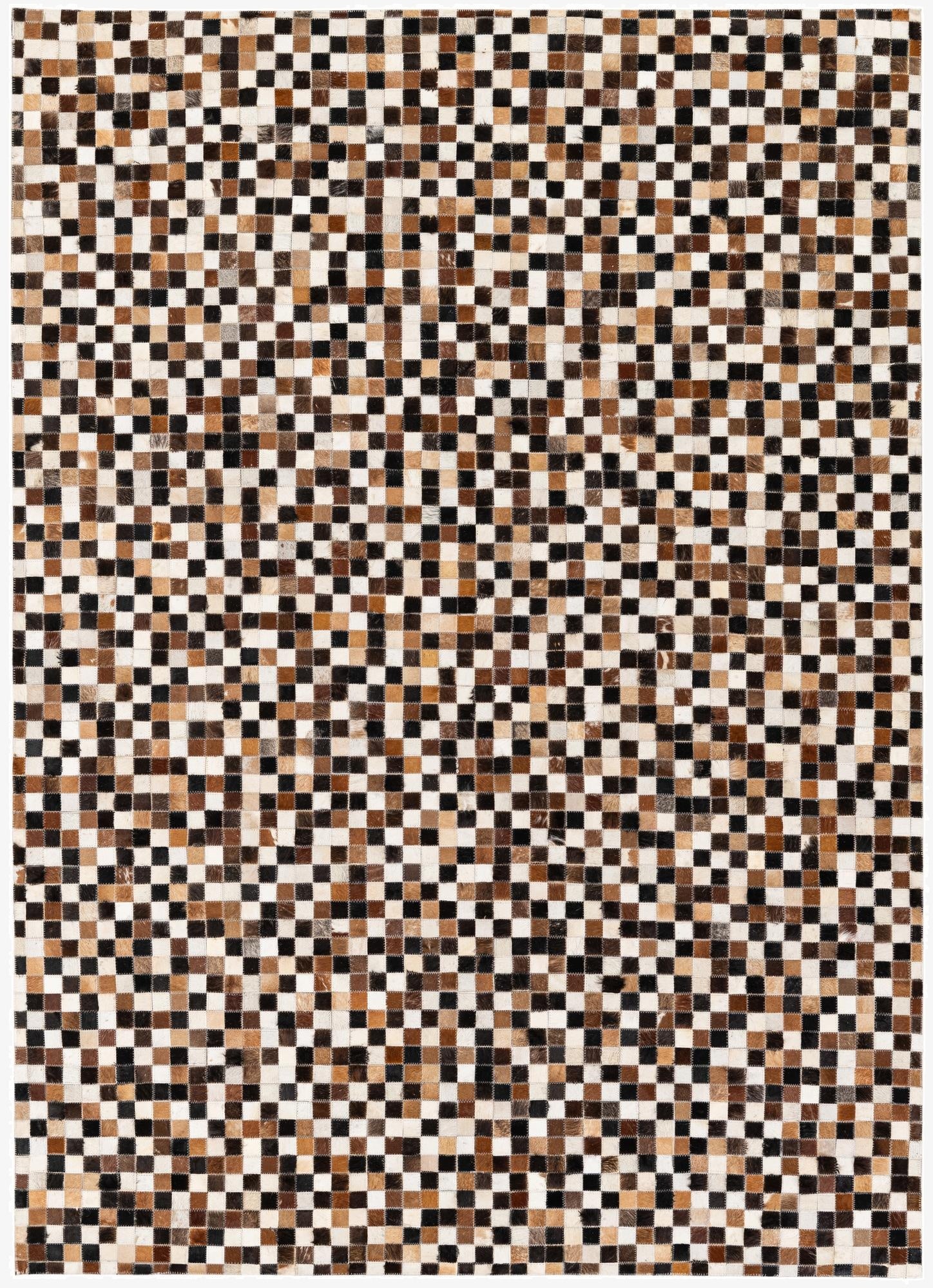  5' 5 x 7' 6 Cowhide Stocks Rug