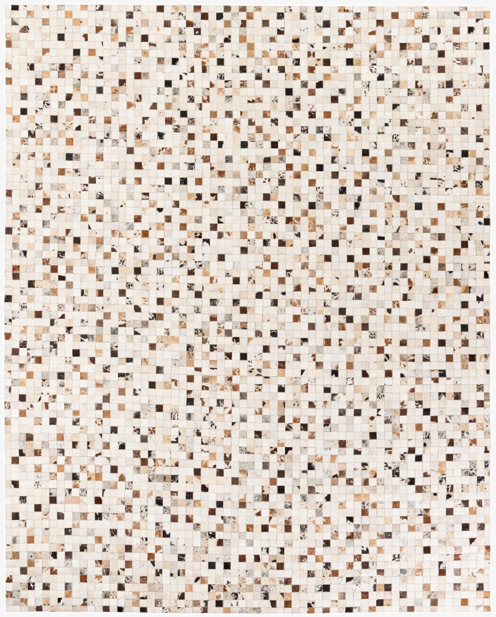  8' x 9' 10 Cowhide Stocks Rug