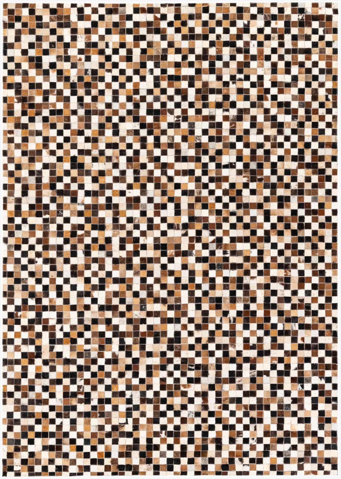  5' 4 x 7' 6 Cowhide Stocks Rug