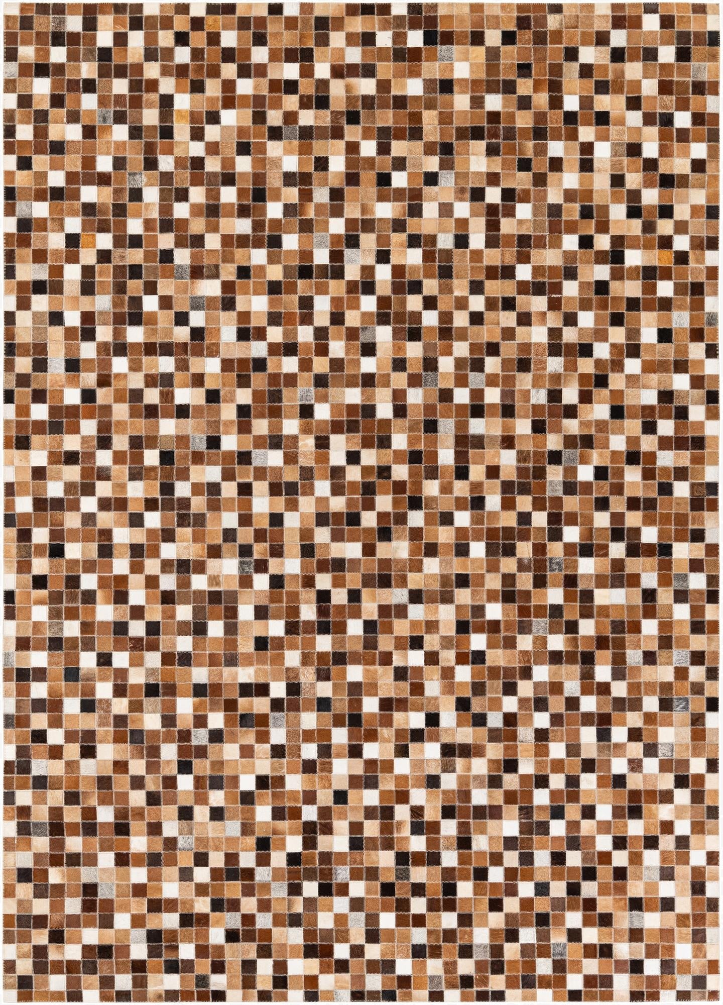  5' 9 x 8' 1 Cowhide Stocks Rug