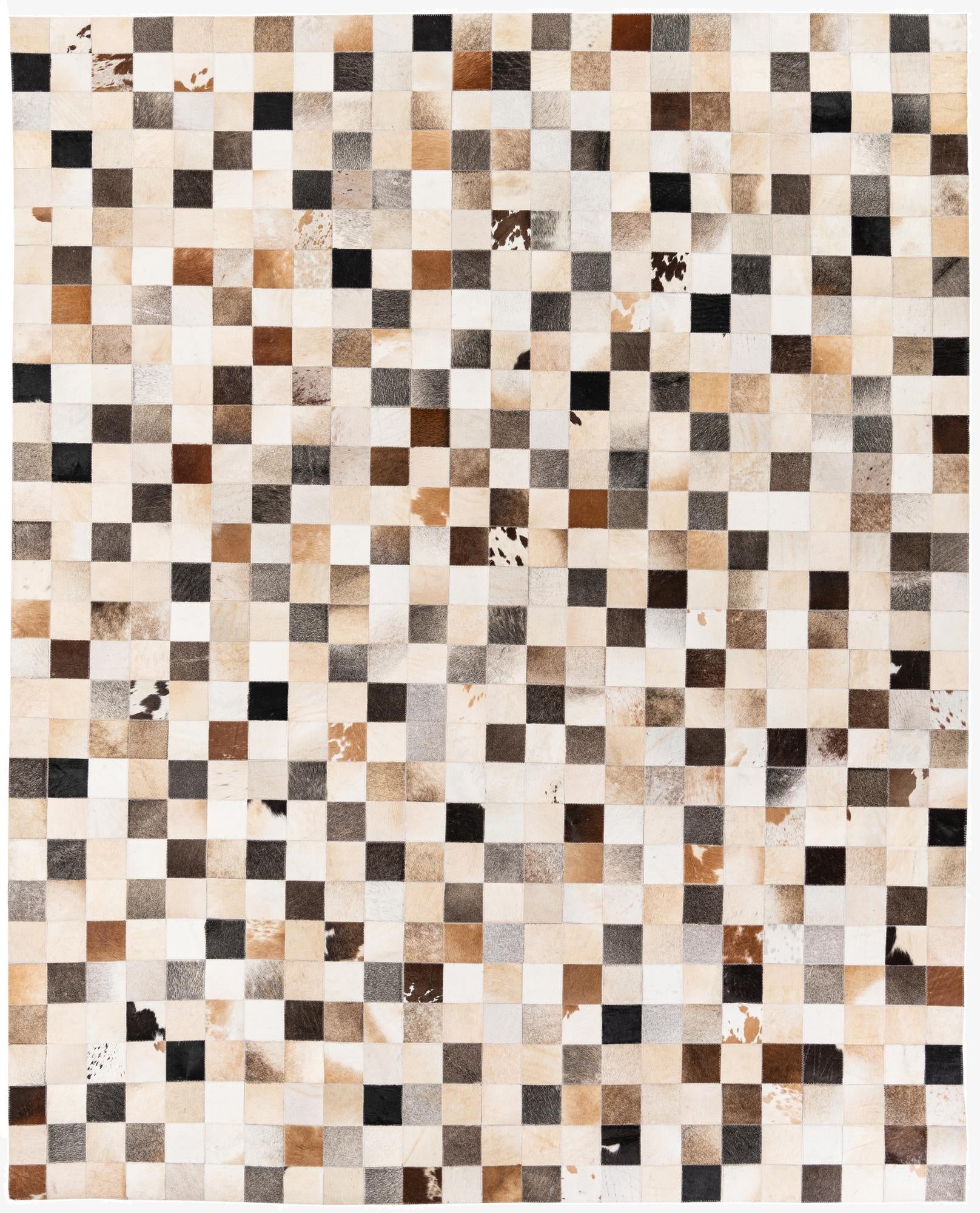  8' x 9' 11 Cowhide Stocks Rug