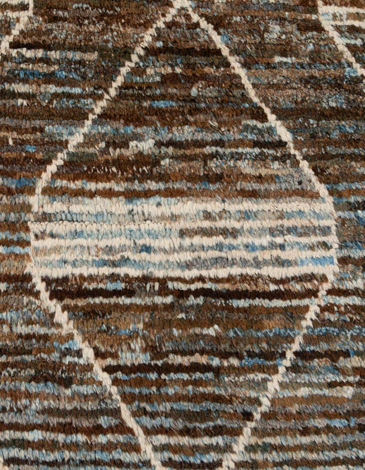 Detail image of  6' 7 x 9' 7  Hand Knotted Darya Wool Rug