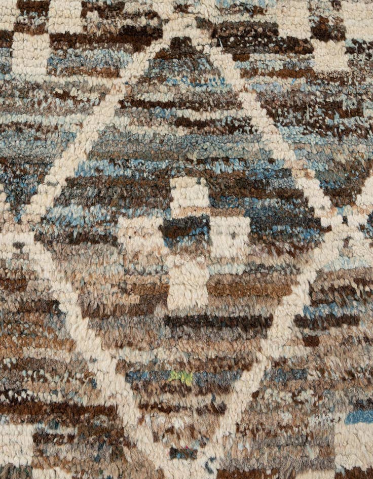 Detail image of  6' 9 x 9' 10  Hand Knotted Darya Wool Rug