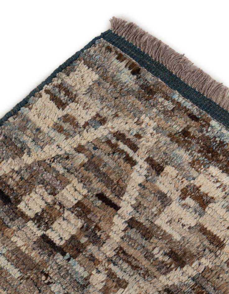 Detail image of  6' 9 x 9' 10  Hand Knotted Darya Wool Rug