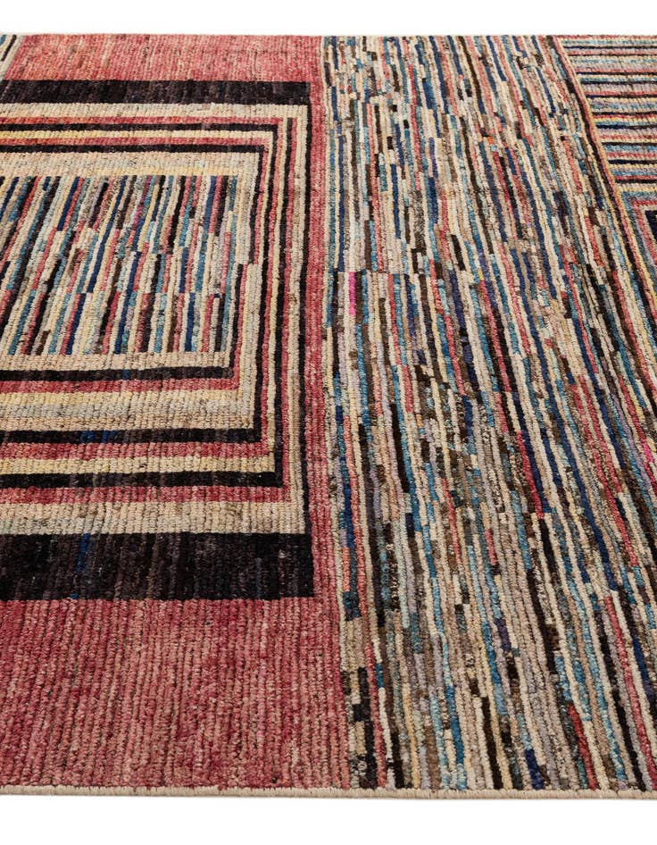 Detail image of  8' 3 x 9' 9  Hand Knotted Darya Wool Rug