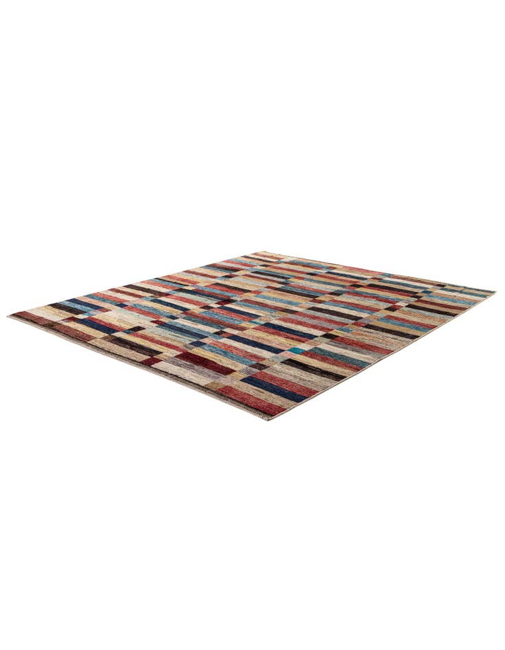 Detail image of  8' 10 x 9' 11  Hand Knotted Darya Wool Rug