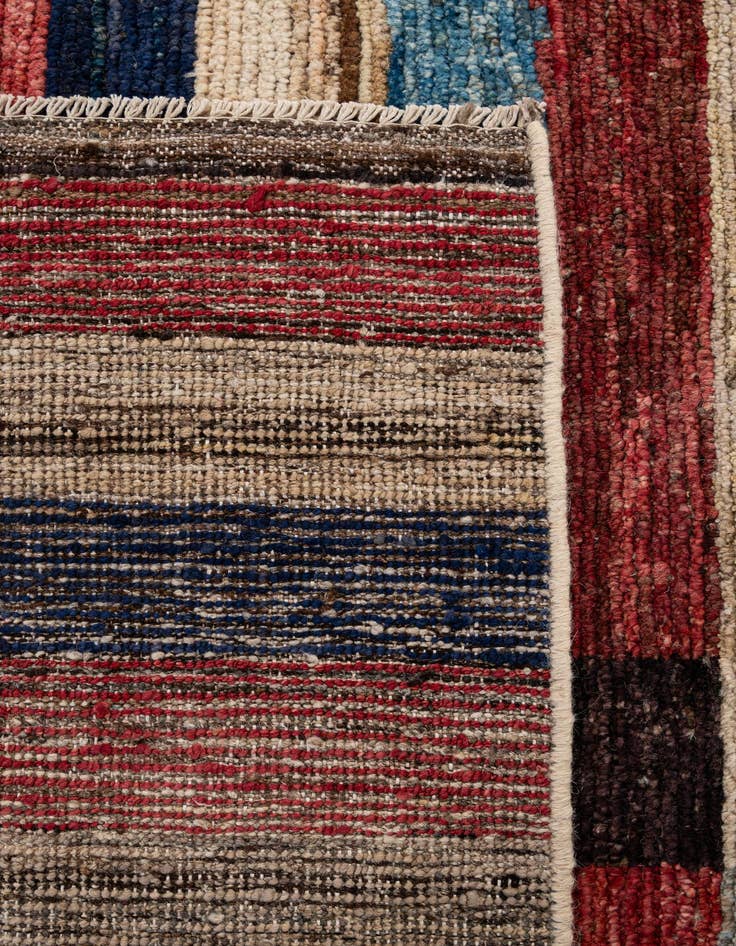 Detail image of  8' 10 x 9' 11  Hand Knotted Darya Wool Rug
