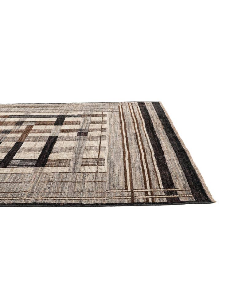 Detail image of  8' 6 x 9' 6  Hand Knotted Darya Wool Rug