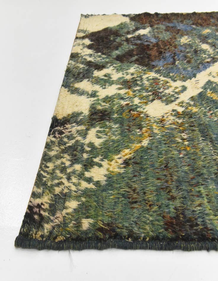 Detail image of  6' 7 x 9' 7  Hand Knotted Darya Wool Rug