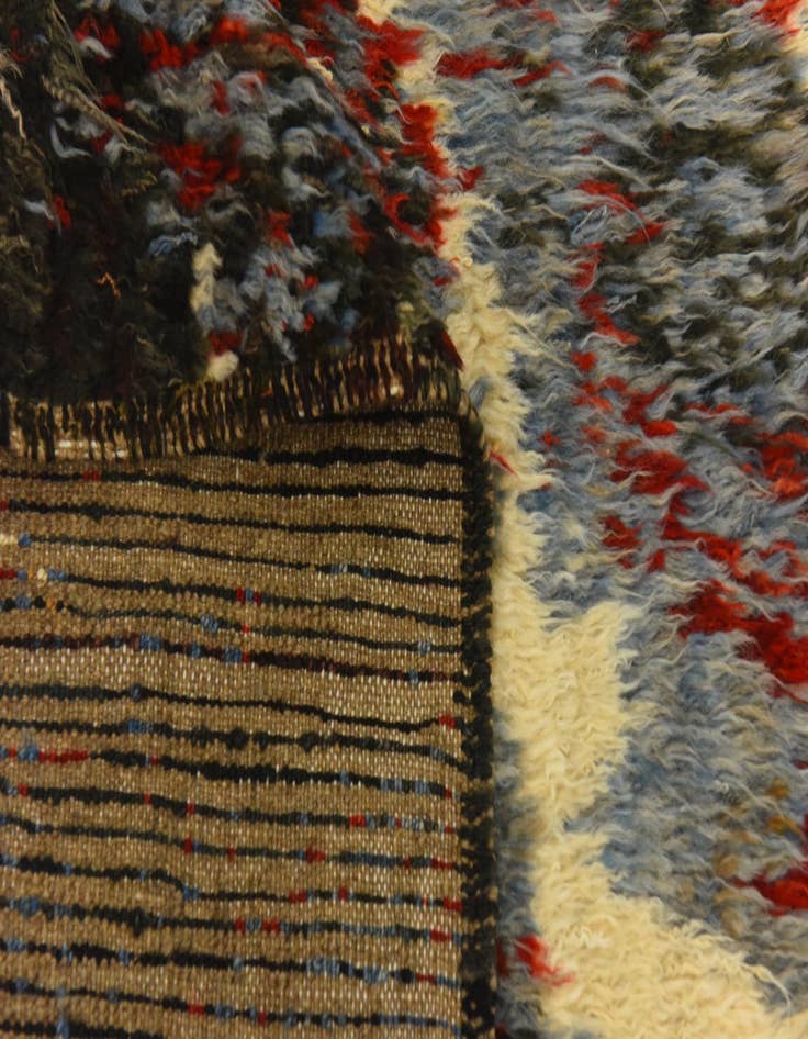 Detail image of  6' 4 x 9' 7  Hand Knotted Darya Wool Rug