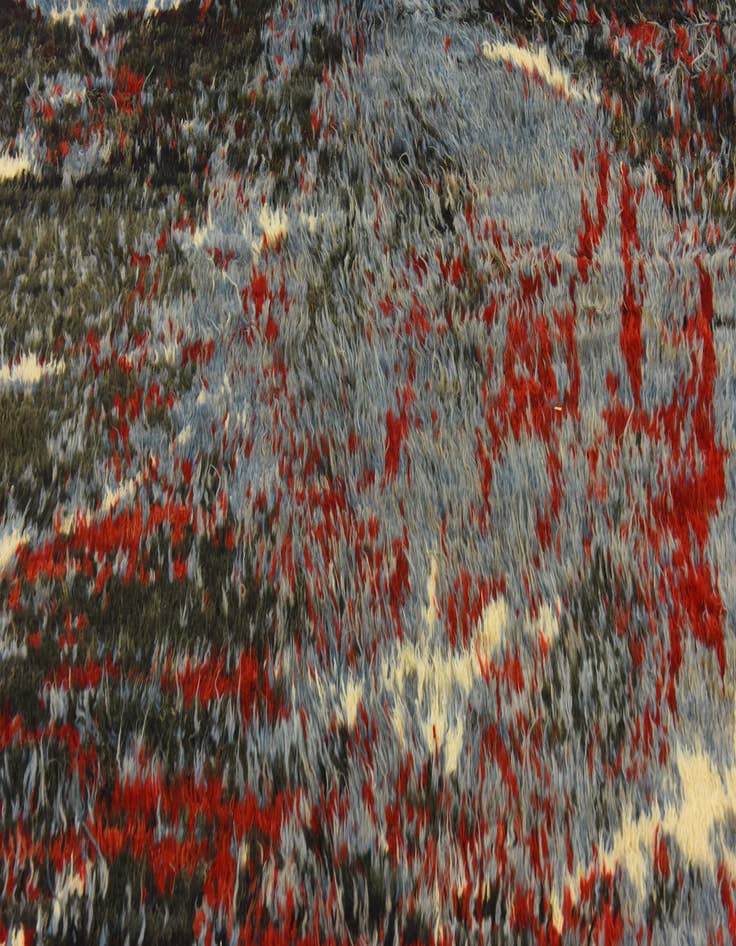 Detail image of  6' 4 x 9' 7  Hand Knotted Darya Wool Rug