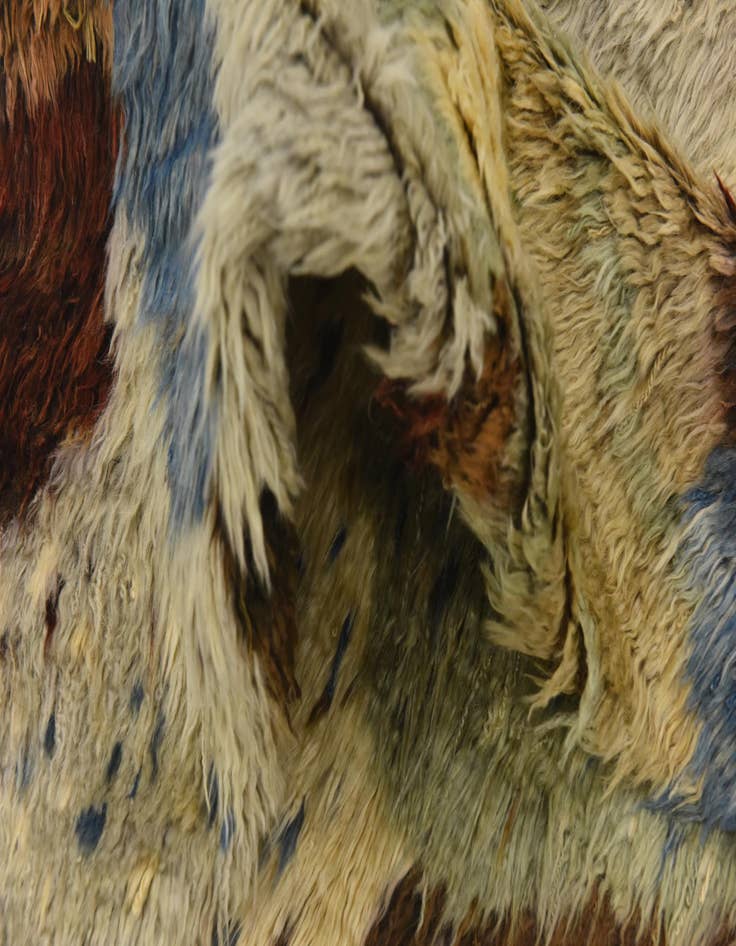 Detail image of  6' 7 x 9' 4  Hand Knotted Darya Wool Rug