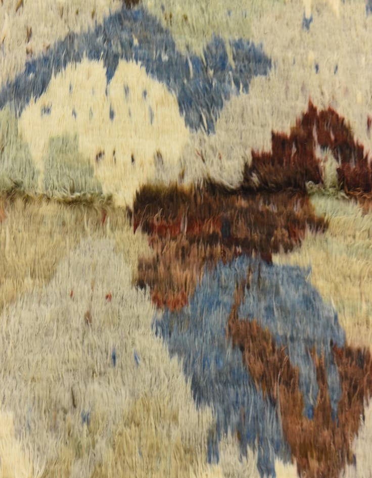 Detail image of  6' 7 x 9' 4  Hand Knotted Darya Wool Rug