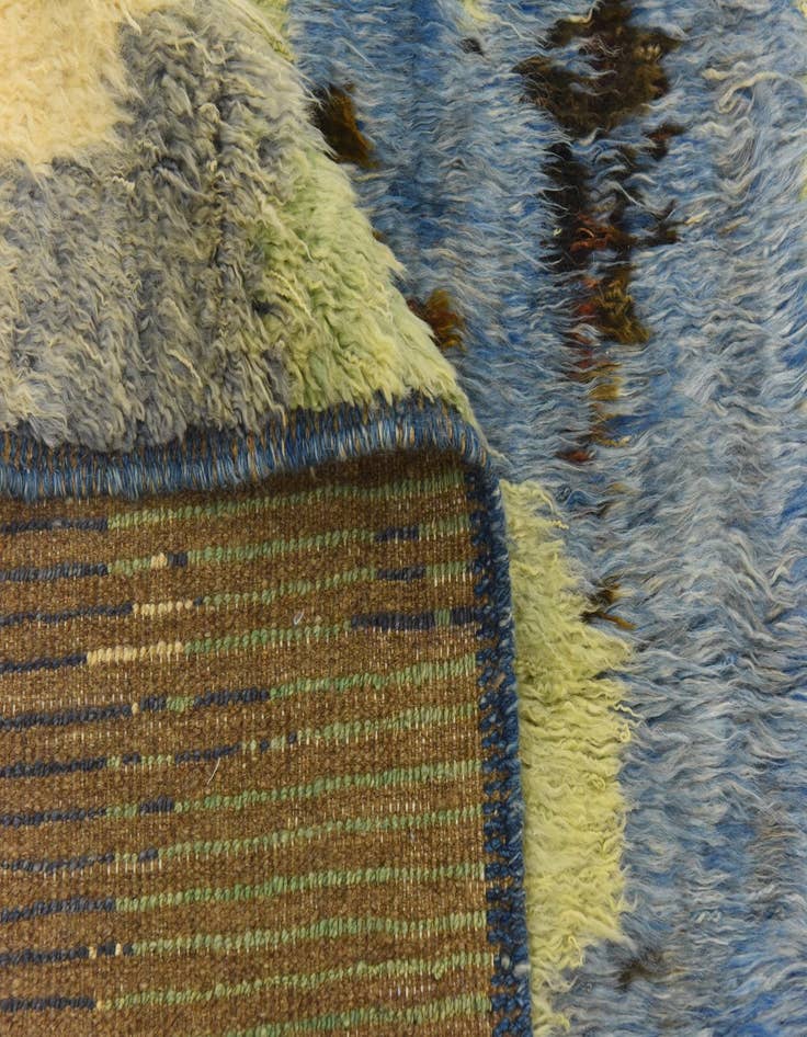 Detail image of  6' 2 x 9' 1  Hand Knotted Darya Wool Rug