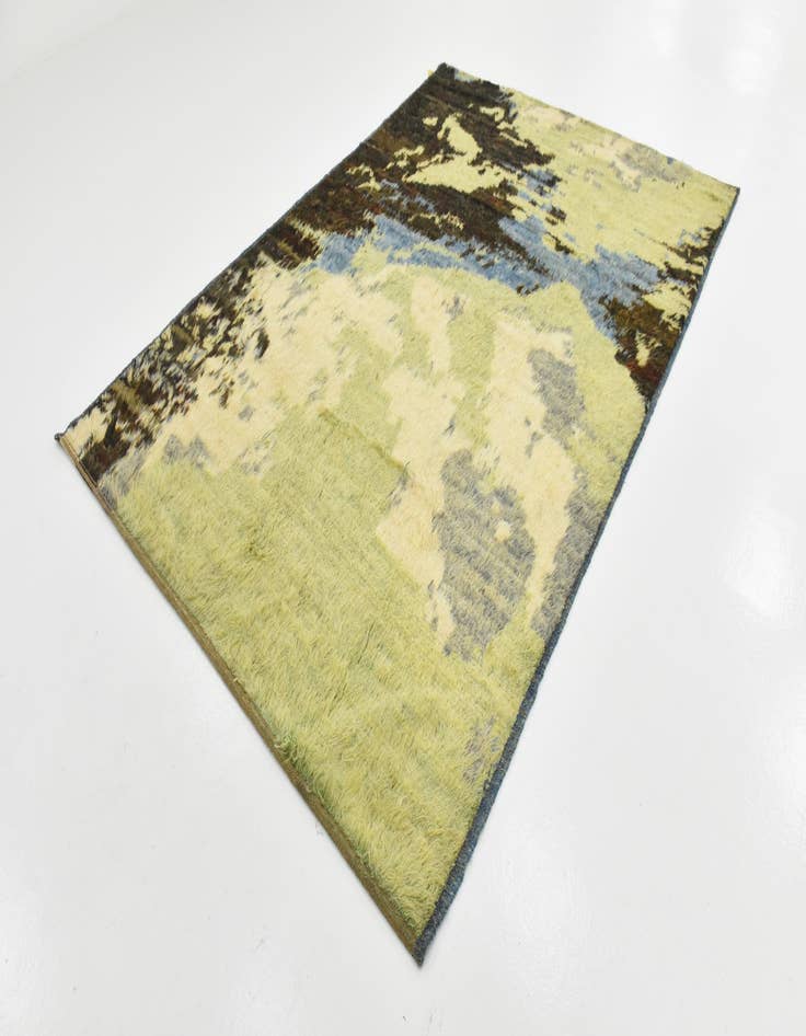 Detail image of  6' 2 x 9' 1  Hand Knotted Darya Wool Rug