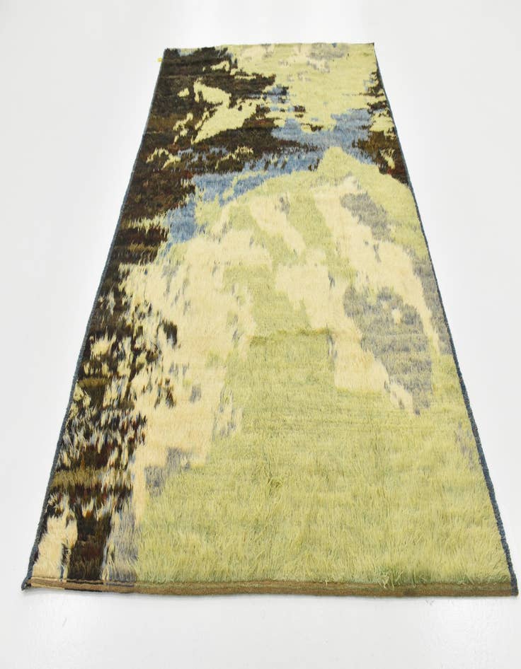 Detail image of  6' 2 x 9' 1  Hand Knotted Darya Wool Rug