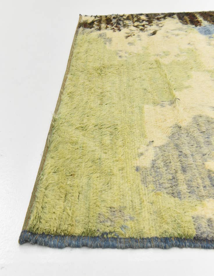 Detail image of  6' 2 x 9' 1  Hand Knotted Darya Wool Rug