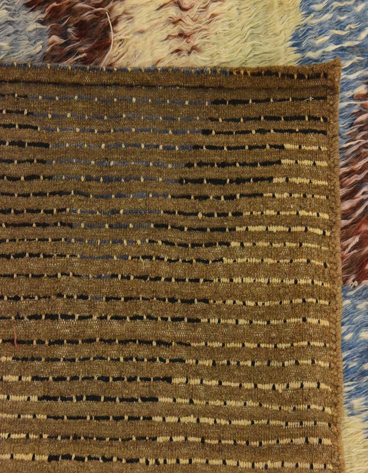 Detail image of  6' 7 x 8' 10  Hand Knotted Darya Wool Rug