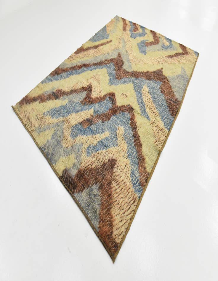 Detail image of  6' 7 x 8' 10  Hand Knotted Darya Wool Rug