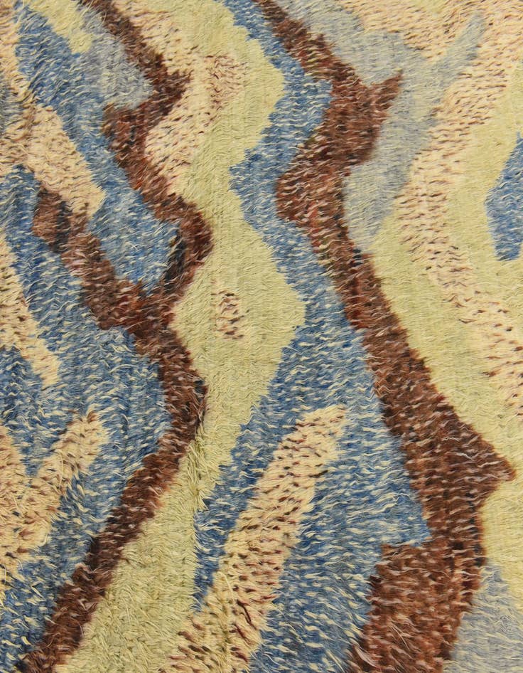 Detail image of  6' 7 x 8' 10  Hand Knotted Darya Wool Rug