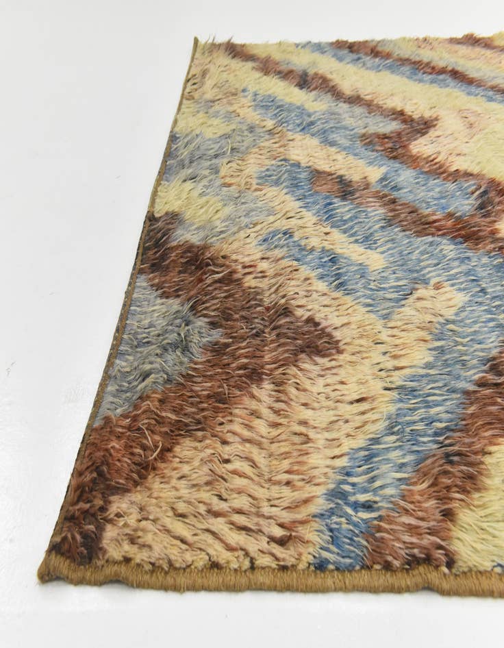 Detail image of  6' 7 x 8' 10  Hand Knotted Darya Wool Rug
