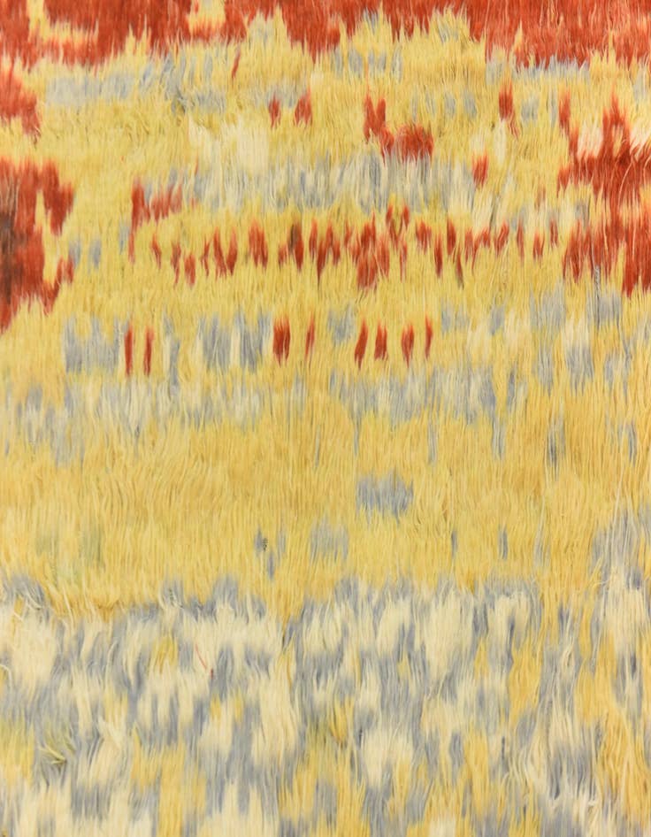 Detail image of  5' x 6' 4  Hand Knotted Darya Wool Rug