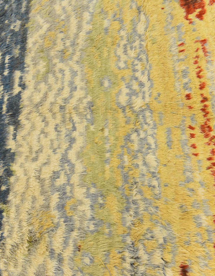Detail image of  5' x 6' 4  Hand Knotted Darya Wool Rug