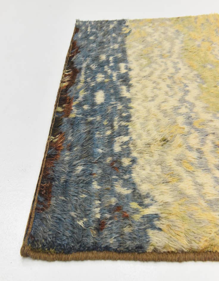 Detail image of  5' x 6' 4  Hand Knotted Darya Wool Rug