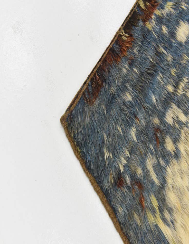 Detail image of  5' x 6' 4  Hand Knotted Darya Wool Rug