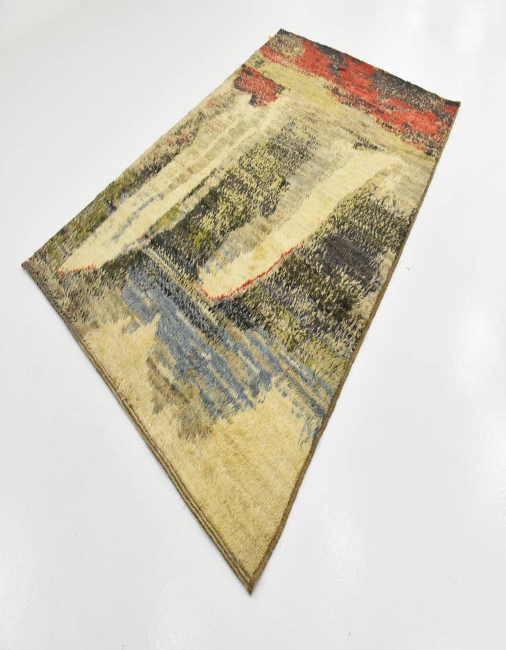 Detail image of  6' 5 x 9' 10  Hand Knotted Darya Wool Rug