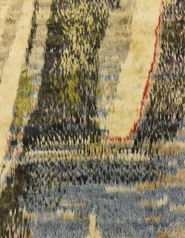 Detail image of  6' 5 x 9' 10  Hand Knotted Darya Wool Rug