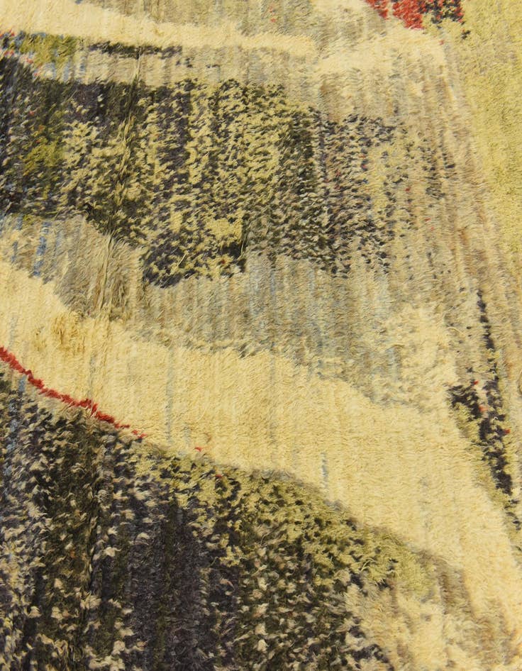 Detail image of  6' 5 x 9' 10  Hand Knotted Darya Wool Rug
