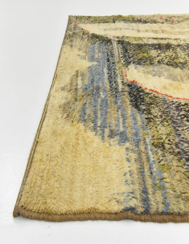 Detail image of  6' 5 x 9' 10  Hand Knotted Darya Wool Rug