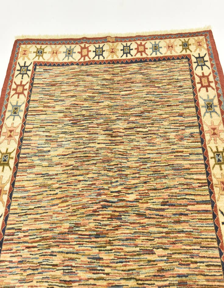 Detail image of  5' 1 x 6' 5  Hand Knotted Darya Oriental Rug