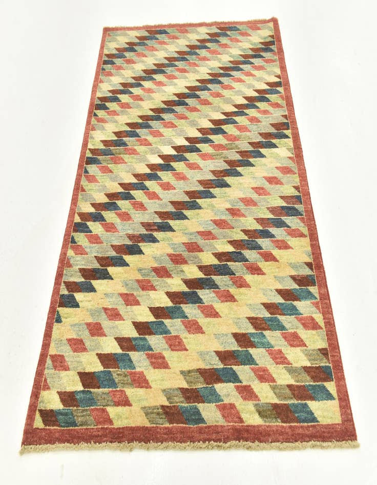 Detail image of  4' 1 x 5' 9  Hand Knotted Darya Oriental Rug