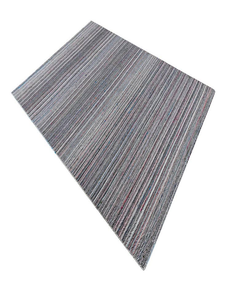 Detail image of  5' 8 x 8'  Hand Knotted Darya Wool Rug