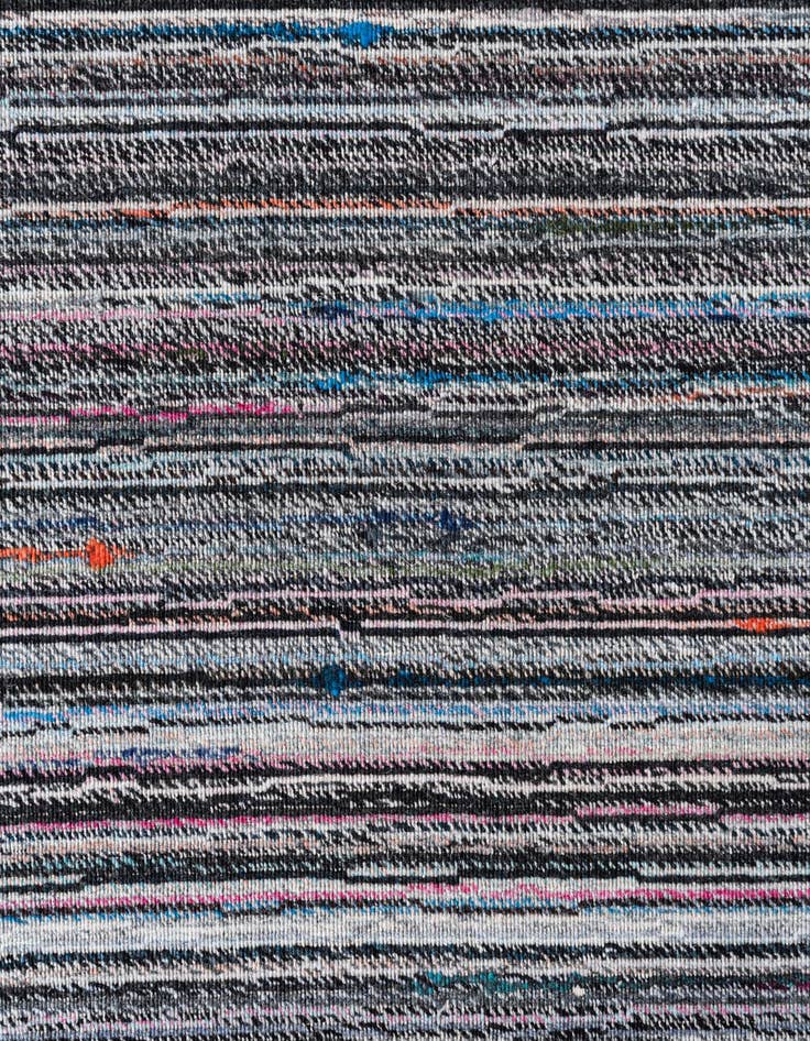 Detail image of  5' 8 x 8'  Hand Knotted Darya Wool Rug