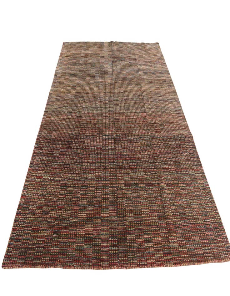 Detail image of  8' x 10' 6  Hand Knotted Darya Wool Rug